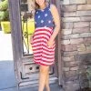 Boutique Simplified Stars & Stripes - Dress