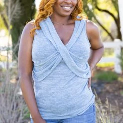 Boutique Simplified Heavenly Wrapped Top