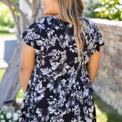 Boutique Simplified You're The Reason Ruffle Tunic