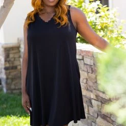 Boutique Simplified Dresses Slip Into The Night - Dress