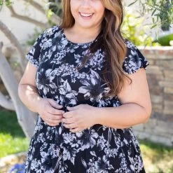 Boutique Simplified You're The Reason Ruffle Tunic