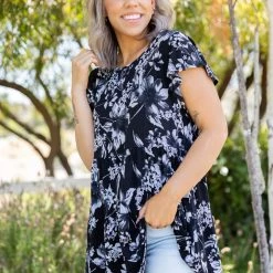 Boutique Simplified You're The Reason Ruffle Tunic