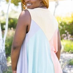 Boutique Simplified Tops Joyous Jamboree Sleeveless Top