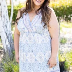 Boutique Simplified Dresses Sweet Dreams Surplice Dress