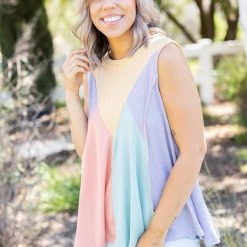 Boutique Simplified Tops Joyous Jamboree Sleeveless Top 7 Boutique Simplified Tops Joyous Jamboree Sleeveless Top