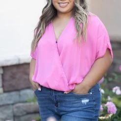 Boutique Simplified The Perfect Tuck Bodysuit Tops