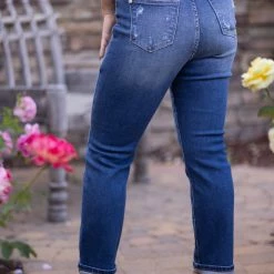 Boutique Simplified Over The Rainbow Judy Blue Crops Bottoms