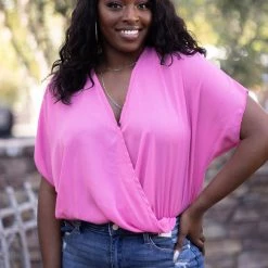 Boutique Simplified The Perfect Tuck Bodysuit Tops