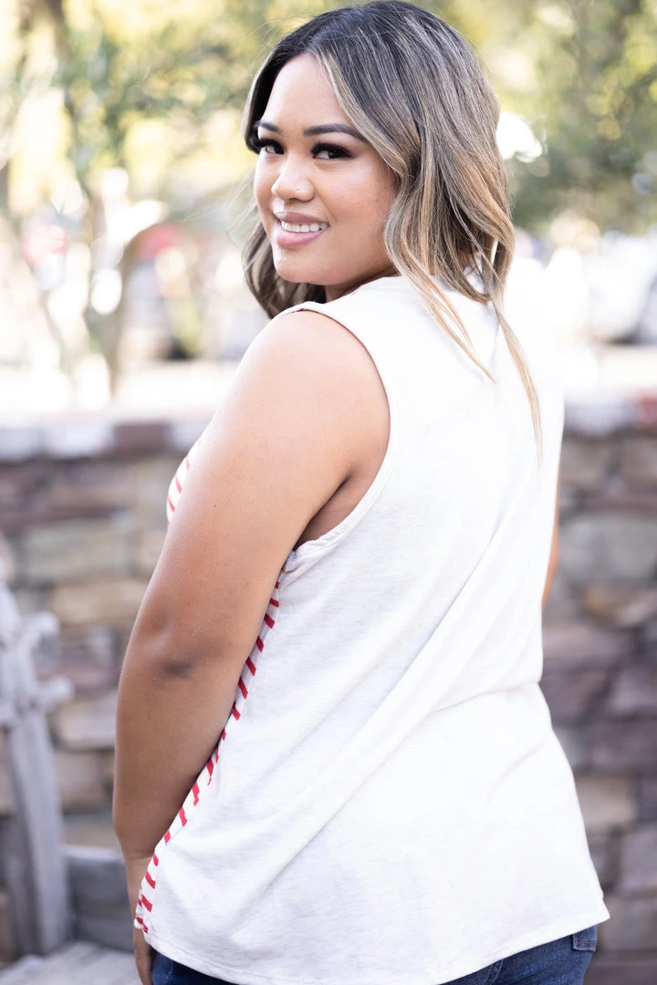 Boutique Simplified Miss Red White & Blue Tank Tops 2 Boutique Simplified Miss Red White & Blue Tank Tops