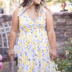 Boutique Simplified Sunshine & Roses Dress