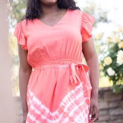 Boutique Simplified Young Love Woven Dress Dresses