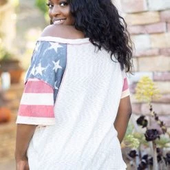 Boutique Simplified America The Beautiful Short Sleeve