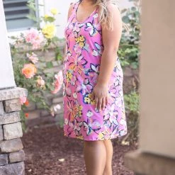 Boutique Simplified Tropical Bliss Swing Dress 7 Boutique Simplified Tropical Bliss Swing Dress