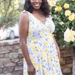 Boutique Simplified Sunshine & Roses Dress