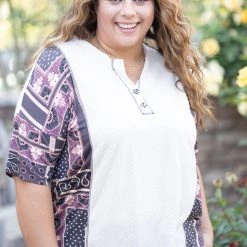 Boutique Simplified Tops Simple Pleasures Short Sleeve