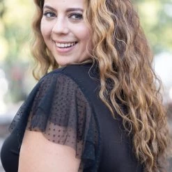 Boutique Simplified Tops Spanish Lullaby Flutter Sleeve