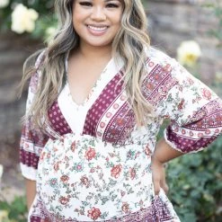 Boutique Simplified Tops Melt Your Heart Babydoll