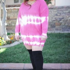 Boutique Simplified Feel The Love Sweater Dress