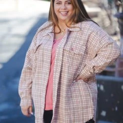 Boutique Simplified Tops Spring Showers Jacket