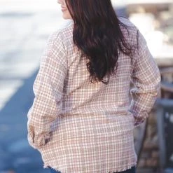 Boutique Simplified Tops Spring Showers Jacket