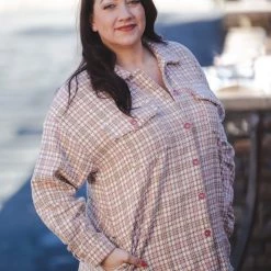 Boutique Simplified Tops Spring Showers Jacket