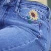 Boutique Simplified Sunflower Dreams Relaxed Fit Judy Blues Bottoms