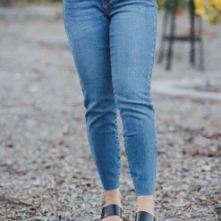 Boutique Simplified Sunflower Dreams Relaxed Fit Judy Blues Bottoms