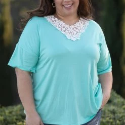 Boutique Simplified Sea Shells & Florets Short Sleeve - In Stock