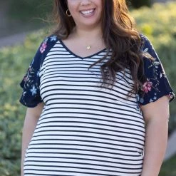 Boutique Simplified Tops Immeasurable Joy Ruffle Sleeve