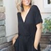 Boutique Simplified Shorts Your Closet Is Calling - Black Romper