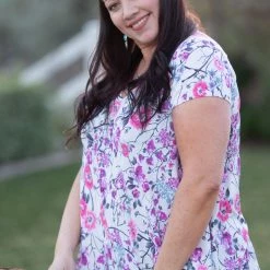 Boutique Simplified Tops Build Me Up Buttercup Swing Top