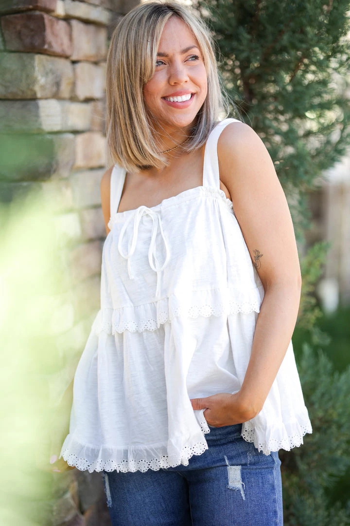 Boutique Simplified Tops Closer To You Tiered Top 3 Boutique Simplified Tops Closer To You Tiered Top