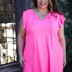 Boutique Simplified Dresses Electric Love Dress - In Stock