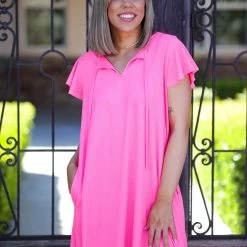 Boutique Simplified Dresses Electric Love Dress - In Stock