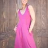 Boutique Simplified Feel Your Touch Magenta Dress