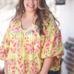 Boutique Simplified Cherry Blossom Babydoll