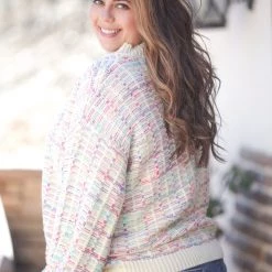 Boutique Simplified Tops Give Me The Shivers Pullover