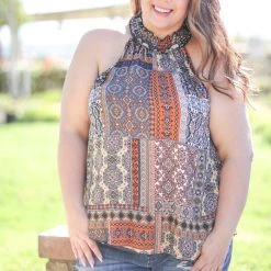 Boutique Simplified My Sharona Halter Top Tops 9 Boutique Simplified My Sharona Halter Top Tops