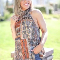 Boutique Simplified My Sharona Halter Top Tops 8 Boutique Simplified My Sharona Halter Top Tops