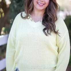 Boutique Simplified Tops You Are My Sunshine Frayed Sweater