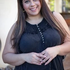 Boutique Simplified Tops Twilight Eclipse Sleeveless Top - In Stock