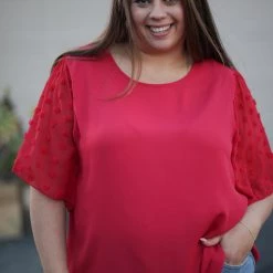 Boutique Simplified Kiss Me Bell Sleeve Tops