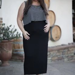 Boutique Simplified Unleash Your Beauty - Striped Maxi