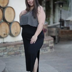 Boutique Simplified Unleash Your Beauty - Striped Maxi