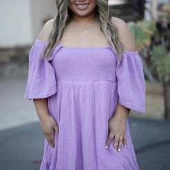 Boutique Simplified One Step Closer Ruffle Hem Dress