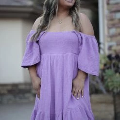 Boutique Simplified One Step Closer Ruffle Hem Dress