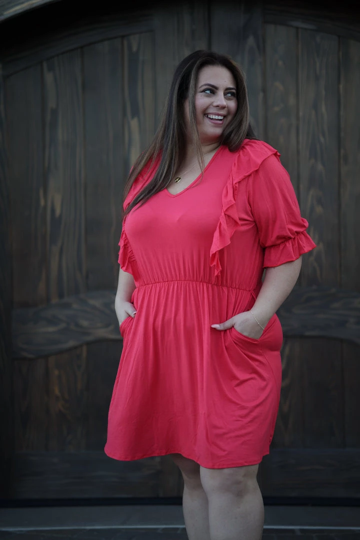 Boutique Simplified Dresses Define Excellence Ruffled Dress 1 Boutique Simplified Dresses Define Excellence Ruffled Dress