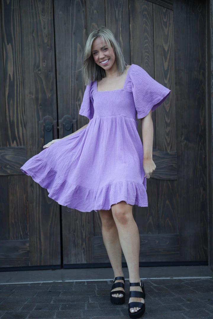 Boutique Simplified One Step Closer Ruffle Hem Dress - In Stock Dresses 1 Boutique Simplified One Step Closer Ruffle Hem Dress - In Stock Dresses