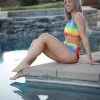 Boutique Simplified Over The Rainbow Swim Set