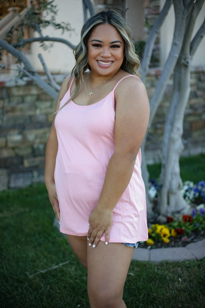 Boutique Simplified Totally Blushed Cami Tank Tops 4 Boutique Simplified Totally Blushed Cami Tank Tops